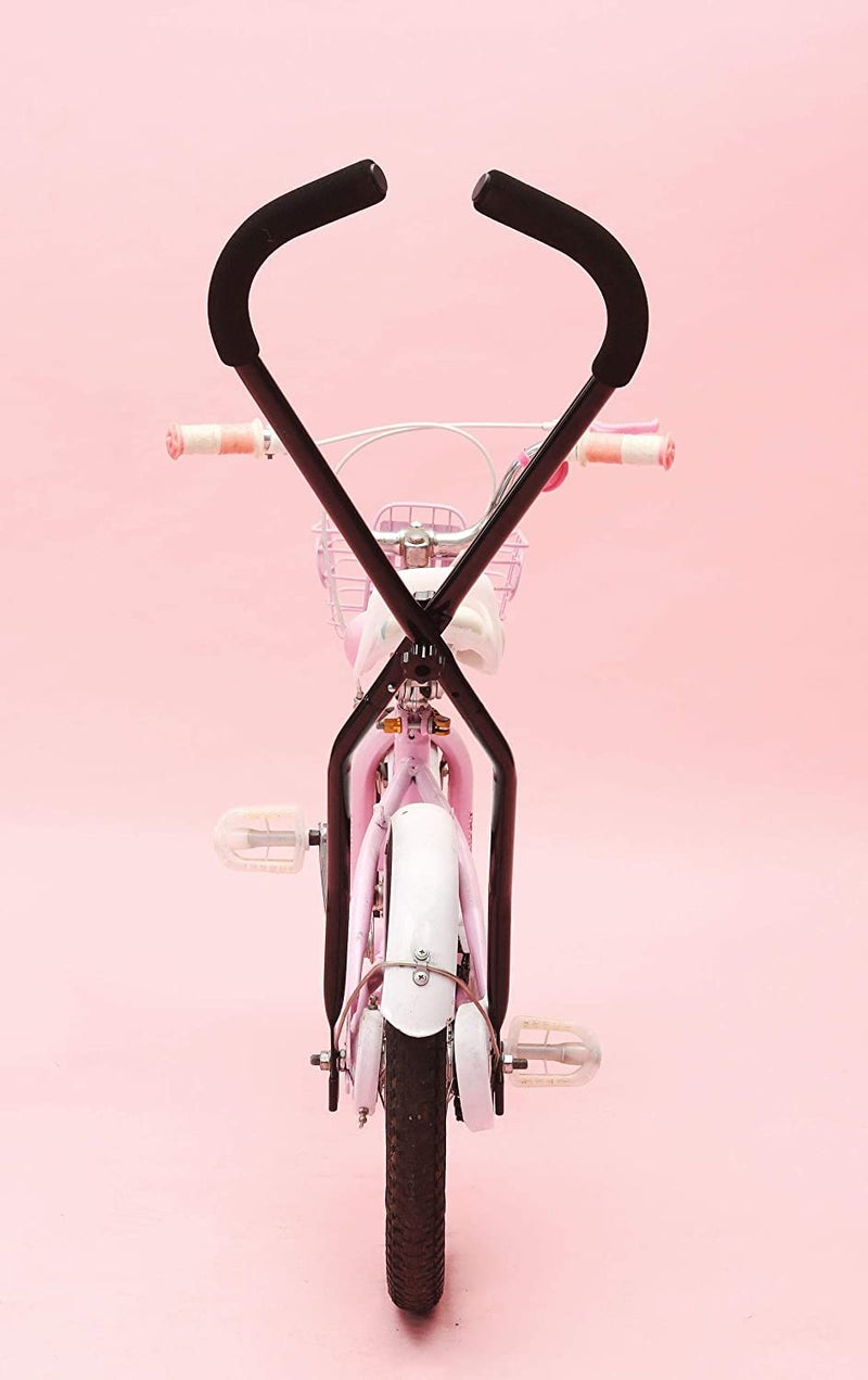 MOLI DEE Children Cycling Bike Safety Trainer Handle Balance Push Bar (Black-a) - Image 3